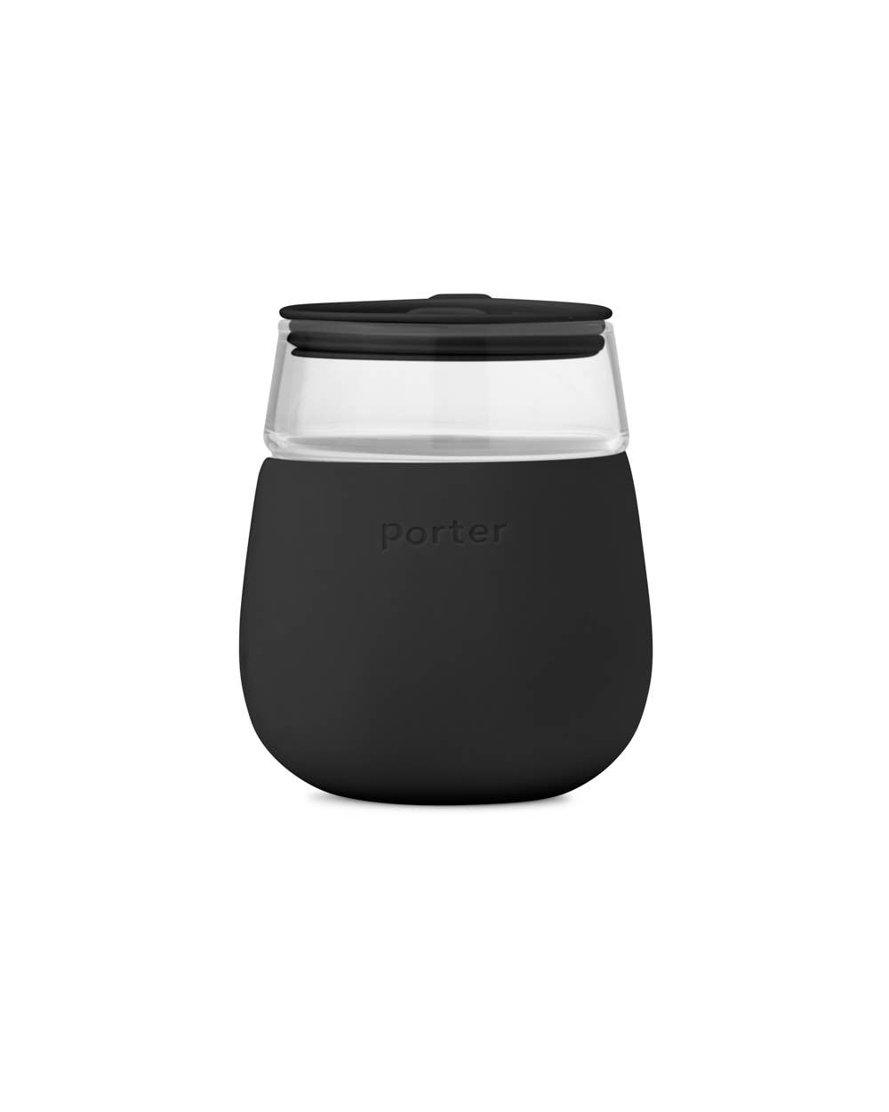 Wine Glass Cup with Silicone Wrap 15 oz: Terrazzo Cream
