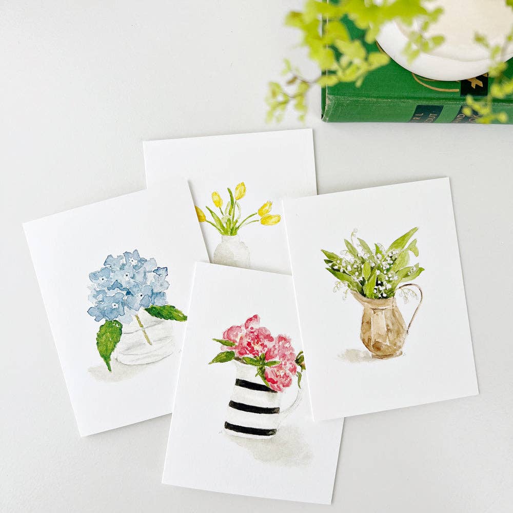 Flower notecards