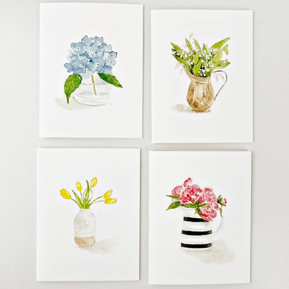 Flower notecards