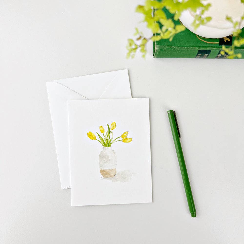 Flower notecards