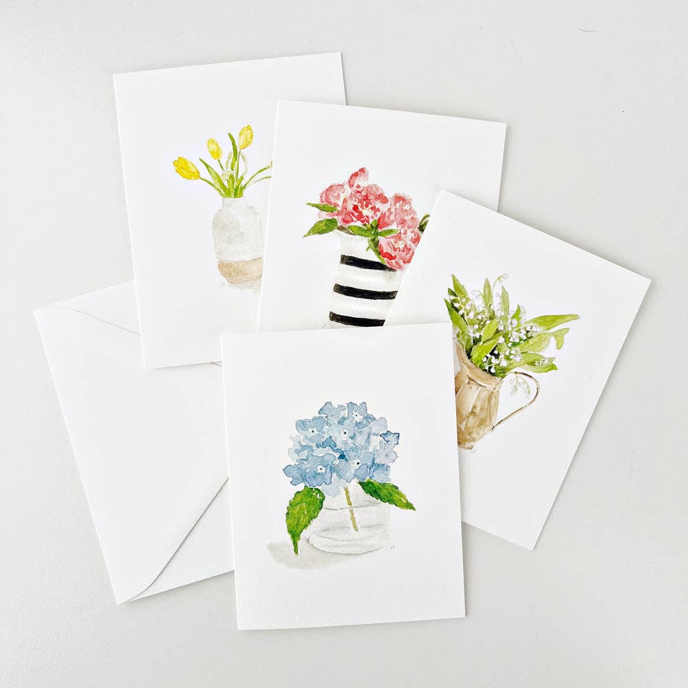 Flower notecards