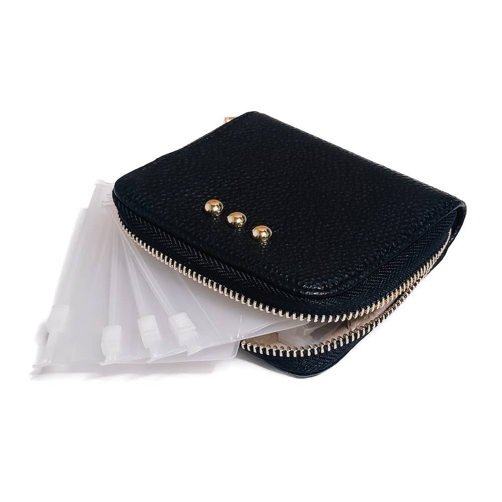 Wanderer Pouch Travel Organizer: Black